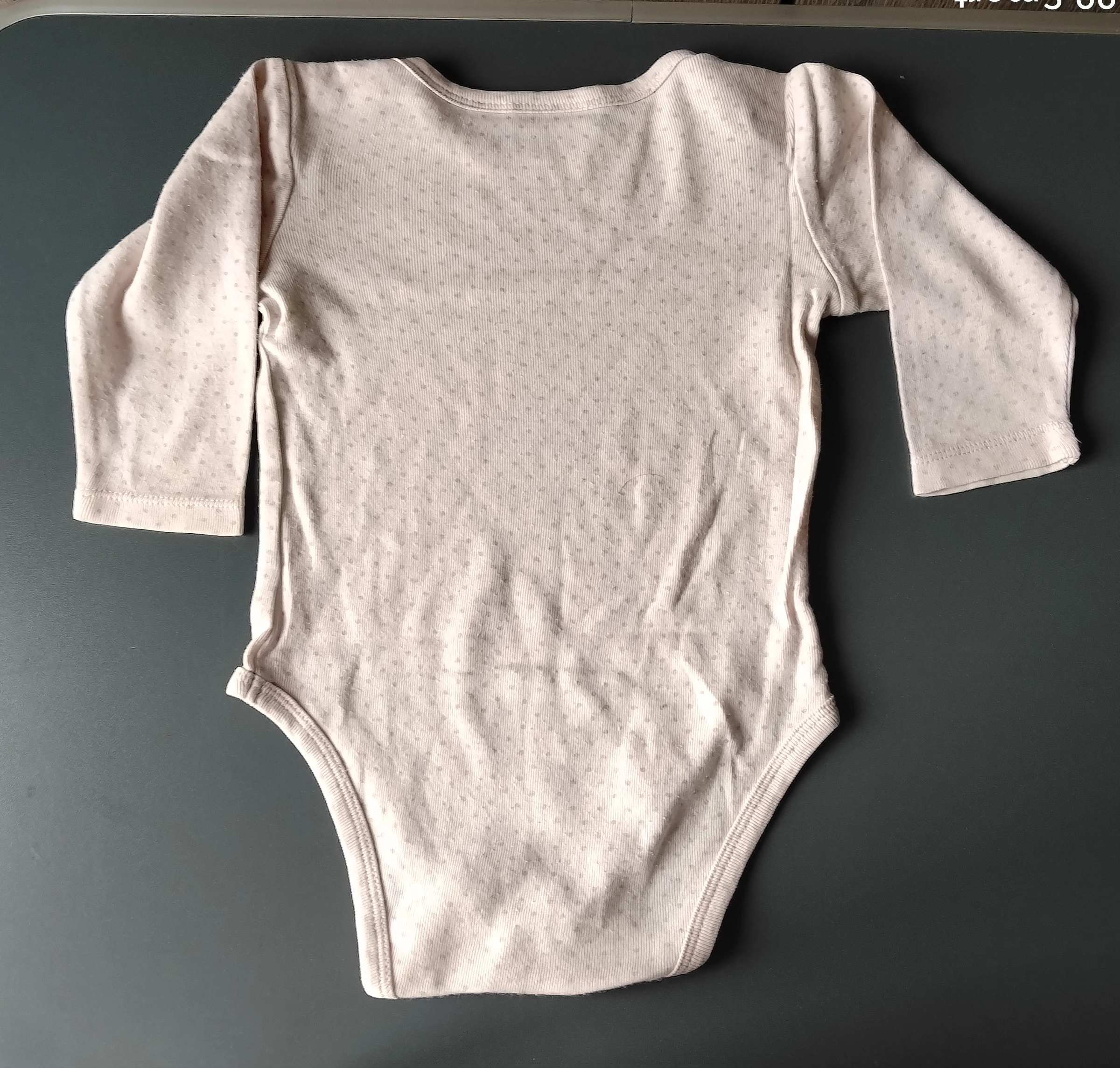 🌟 Lote de 2 Bodies de Mangas Longas – Suavidade & Estilo – 9 meses – photo 3